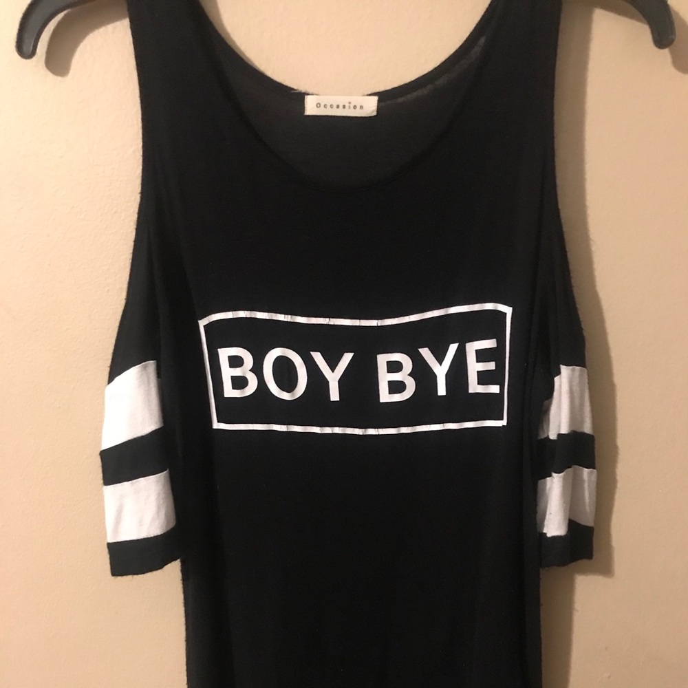 S-M “Boy Bye” Shirt
